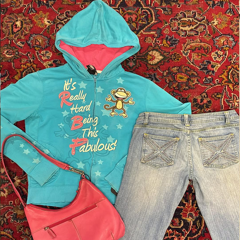 The Slogan Full-Zip Track Jacket