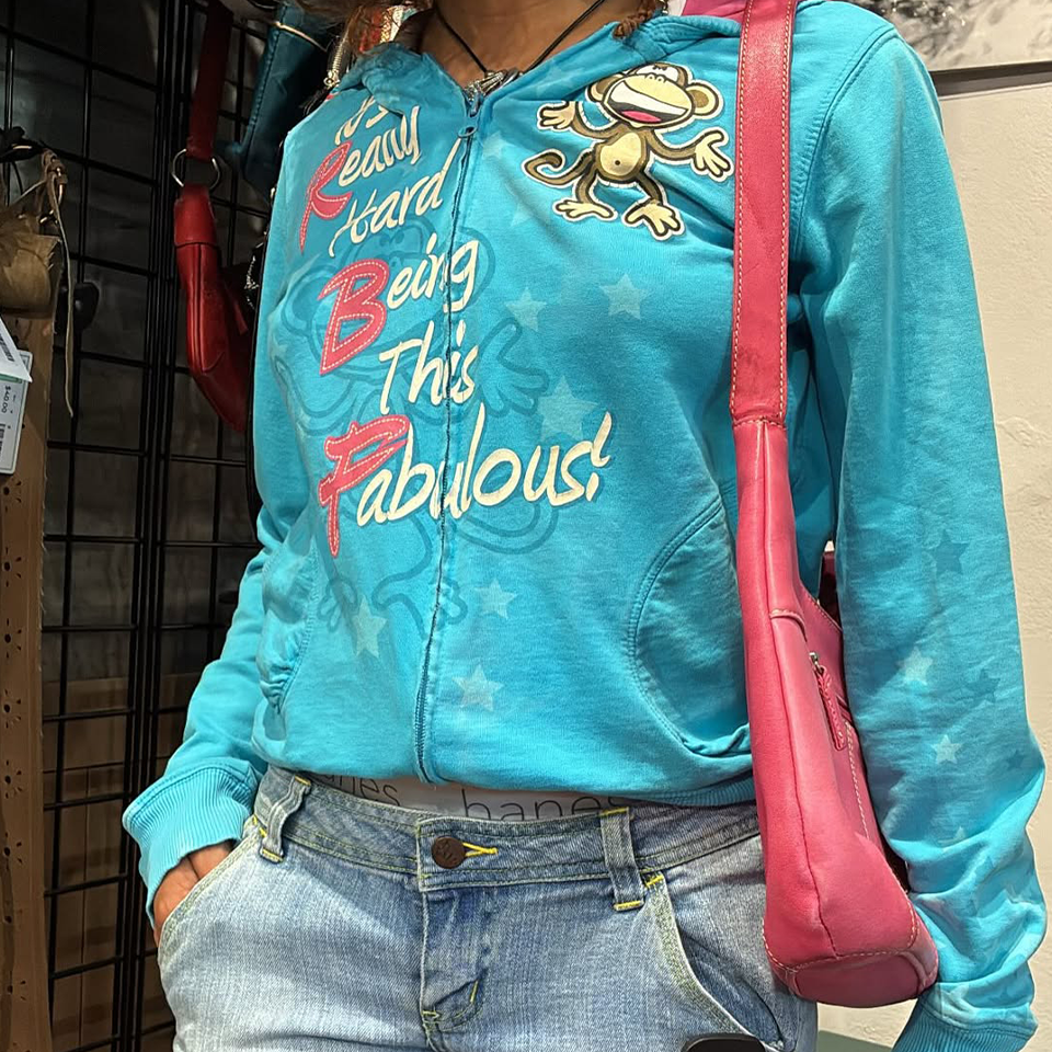 The Slogan Full-Zip Track Jacket