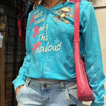 The Slogan Full-Zip Track Jacket