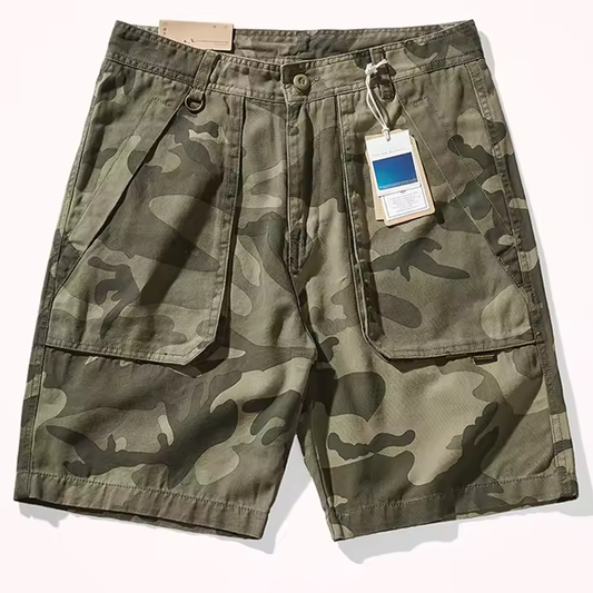 Fashion Brand Tooling Shorts Boys Summer Camouflage Pants Loose Leisure Sports Pants High Street